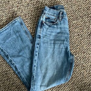 Gently used American Eagle Highest Rise 90’s Flare Jeans